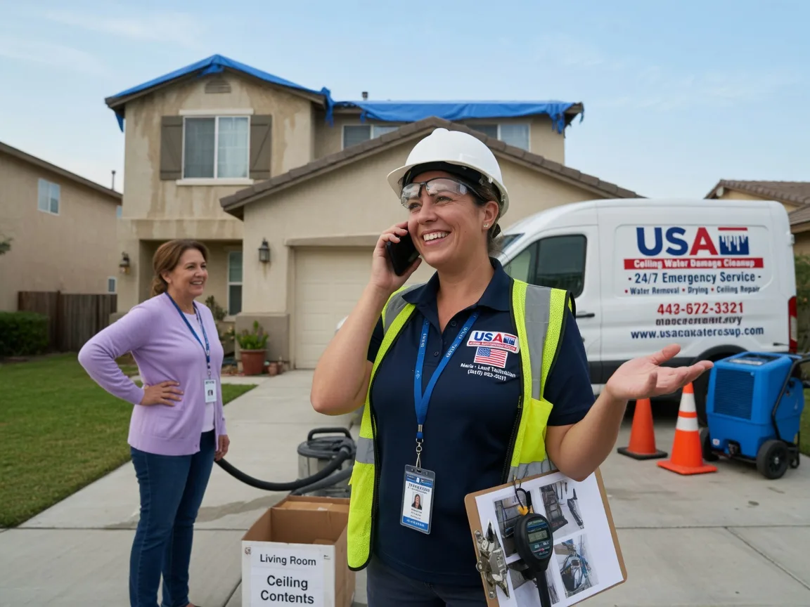 Ceiling Water Damage Restoration Tipton, OK FAQs